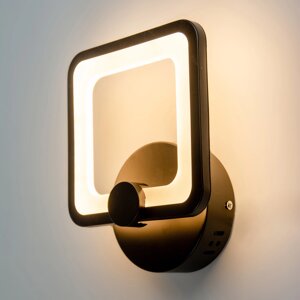 Світильник світлодіодний настінний LED бра Sunlight чорний 5338/1W