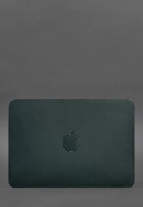 Чохол із натуральної шкіри для MacBook 13 дюйм Зелений краст BlankNote в Дніпропетровській області от компании интернет-магазин "БЫТПРОМТОРГ"