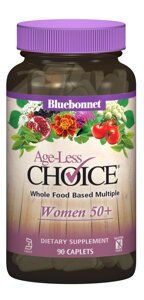 Жіночі мультивітаміни Bluebonnet Nutrition 50+ Ageless Choice 90 капсул в Дніпропетровській області от компании интернет-магазин "БЫТПРОМТОРГ"