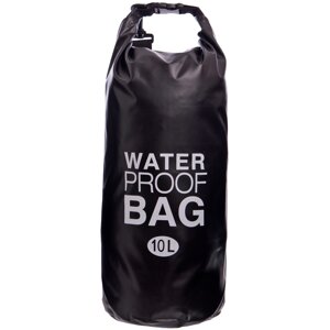 Водонепроникний гермомішок з плечовим ременем Waterproof Bag 10л TY-6878-10 (PVC) Чорний (PT0493) в Дніпропетровській області от компании интернет-магазин "БЫТПРОМТОРГ"