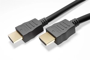 Кабель Goobay HDMI M/M 2.0m HS+HEC+eARC 8K@60Hz v2.1 HDR Cu Чорний (75.05.8264)