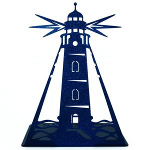 Упор для книг Glozis Lighthouse 16 х 12 см Синій (G-038) в Дніпропетровській області от компании интернет-магазин "БЫТПРОМТОРГ"