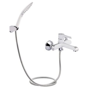 Змішувач для ванни Qtap Grand (з душовим гарнітуром) QTGRAWCR006 Chrome/White в Дніпропетровській області от компании интернет-магазин "БЫТПРОМТОРГ"