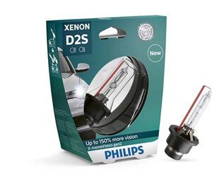 Автолампа ксенон PHILIPS 85122XV2S1 D2S 85V 35W P32d-2 X-tremeVision gen2 +150%