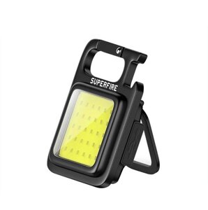 Ліхтар міні-універсальний акумуляторний SuperFire MX16 600 Lumen IP44 Black