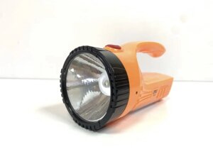 Ліхтар акумуляторний ручний YAJIA YJ-2833 (1W +12 SMD) Помаранчевий