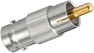 Перехідник відео Lucom BNC/50ohm-RCA F/M адаптер Gold contact (25.02.5089) в Дніпропетровській області от компании интернет-магазин "БЫТПРОМТОРГ"