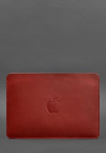 Чохол із натуральної шкіри для MacBook 13 дюйм Червоний BlankNote в Дніпропетровській області от компании интернет-магазин "БЫТПРОМТОРГ"