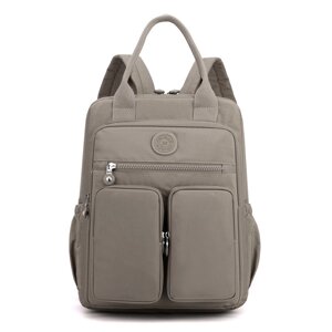 Жіночий рюкзак Pockets Italian Bags Бежевий 28х17х36 см (id_1349) в Дніпропетровській області от компании интернет-магазин "БЫТПРОМТОРГ"