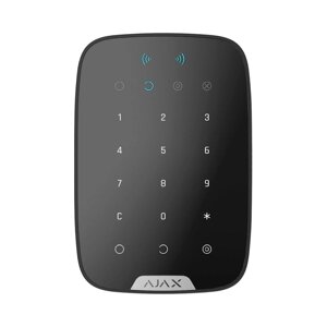 Бездротова сенсорна клавіатура Ajax Keypad Plus (8EU) UA black зі зчитувачем карт Pass та брелоків Tag в Дніпропетровській області от компании интернет-магазин "БЫТПРОМТОРГ"