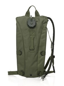 Гідратор рюкзак BTMF зі знімним шлангом 3 л Олива