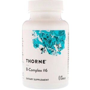 У комплекс Thorne Research B-Complex #6 60 Caps