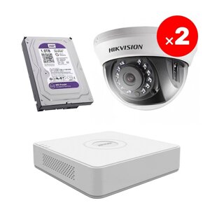 Комплект відеоспостереження Hikvision Light-3-2 в Дніпропетровській області от компании интернет-магазин "БЫТПРОМТОРГ"