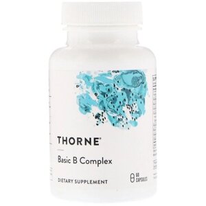 У комплекс Thorne Research Basic B Complex 60 Caps в Дніпропетровській області от компании интернет-магазин "БЫТПРОМТОРГ"