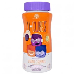 Вітамін C Solgar U-Cubes, Children's Vitamin C Gummies 90 Gummies