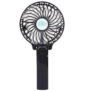 Портативний ручний вентилятор handy mini fan з акумулятором 18650, чорний в Дніпропетровській області от компании интернет-магазин "БЫТПРОМТОРГ"