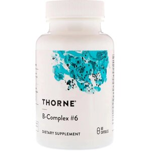 По-Комплекс №6 Thorne Research B-Complex №6 60 капсул (THR10603) в Дніпропетровській області от компании интернет-магазин "БЫТПРОМТОРГ"