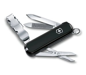 Швейцарський ніж Victorinox NailClip 580 65 мм 8 функцій Чорний (0.6463.3)