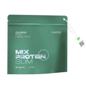 Жироспалювач Низькокалорійний коктейль Mix Protein Slim PRO HEALTHY CHOICE 405 г