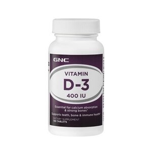 Вітамін D для спорту GNC Vitamin D3 400 IU 100 Tabs в Дніпропетровській області от компании интернет-магазин "БЫТПРОМТОРГ"