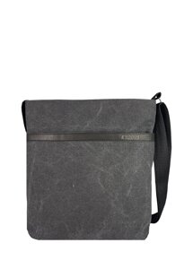 Сумка через плече Exodus Leather Canvas Сірий P0805EX021 23 Х 26 Х 5 см в Дніпропетровській області от компании интернет-магазин "БЫТПРОМТОРГ"