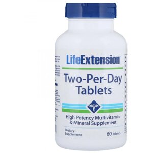 Вітамінно-мінеральний комплекс Life Extension Two-Per-Day 60 Tabs