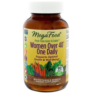 Вітаміни для жінок MegaFood Women Over 40+ 90 таблеток (7995)