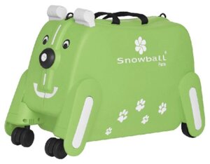 Дитяча валіза маленька S Snowball 73102 "Цуценя" поліпропілен Зелений в Дніпропетровській області от компании интернет-магазин "БЫТПРОМТОРГ"