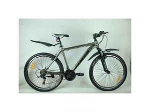 Велосипед 26 5,0 STEEL рама 19 (21 sp) чорно-сірий ТМ GENERAL