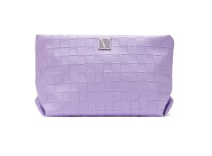 Косметичка шкіряна VICTORIA'S SECRET Travel Pouch LILAC WOVEN лаванда в Дніпропетровській області от компании интернет-магазин "БЫТПРОМТОРГ"