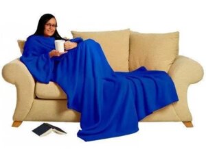 Плед з рукавами OPT-TOP Snuggie Blanket синій (1756375291) в Дніпропетровській області от компании интернет-магазин "БЫТПРОМТОРГ"