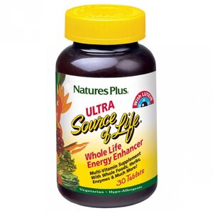 Вітамінно-мінеральний комплекс Nature's Plus Ultra Source of Life 30 Tabs