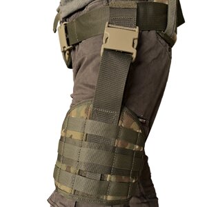 Тактична настегнена платформа із системою Molle BroniQ CORDURA 1000D MULTICAM