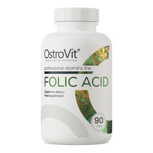 Вітамін B для спорту OstroVit Folic Acid 90 Tabs