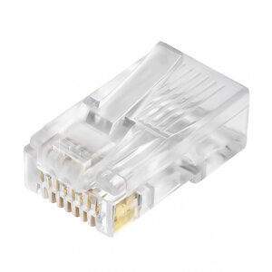 Конектор Merlion RJ-45 8P8C UTP Cat-6 (100 шт/уп.) в Дніпропетровській області от компании интернет-магазин "БЫТПРОМТОРГ"