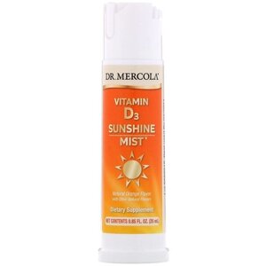 Вітамін D Dr. Mercola Vitamin D3 Sunshine Mist 0.85 fl oz 25 ml Natural Orange Flavor в Дніпропетровській області от компании интернет-магазин "БЫТПРОМТОРГ"