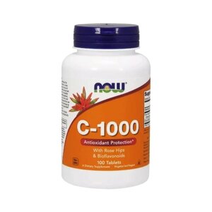 Вітамін C NOW Foods Vitamin C-1000 Rose Hips And Bioflavonoids 100 Tabs NF0685 в Дніпропетровській області от компании интернет-магазин "БЫТПРОМТОРГ"