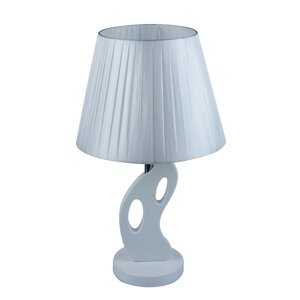 Настільна лампа світильник декоративний з абажуром Sunlight білий MT 6338