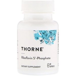 Рибофлавін Thorne Research Riboflavin 5' Phosphate 60 Caps в Дніпропетровській області от компании интернет-магазин "БЫТПРОМТОРГ"