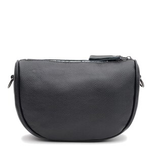 Сумка жіноча Borsa Leather K18569bl-black в Дніпропетровській області от компании интернет-магазин "БЫТПРОМТОРГ"