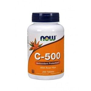 Вітамін C NOW Foods Vitamin C-500 Rose Hips 250 Tabs в Дніпропетровській області от компании интернет-магазин "БЫТПРОМТОРГ"