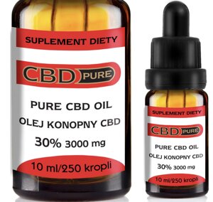 Олія КБД CBD oil 30% Pure Medic Польща в Дніпропетровській області от компании интернет-магазин "БЫТПРОМТОРГ"