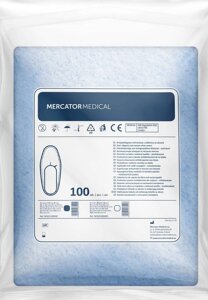 Бахіли захисні одноразові Mercator Medical Сині One Size 100 шт (00-00000170) в Дніпропетровській області от компании интернет-магазин "БЫТПРОМТОРГ"