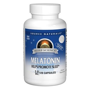 Мелатонін 3мг, Sleep Science, Source Naturals, 120 гелевих капсул в Дніпропетровській області от компании интернет-магазин "БЫТПРОМТОРГ"