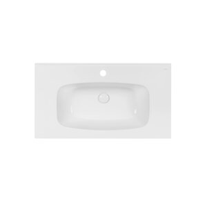 Раковина Qtap Albatross 5H 900х500х210 White з донним клапаном QT01115090HW в Дніпропетровській області от компании интернет-магазин "БЫТПРОМТОРГ"