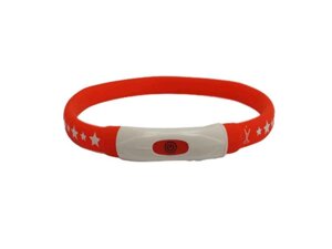 Нашийник 55см LED розмір-М червоний (з підзарядкою USB) 0174 ТМ AnimAll в Дніпропетровській області от компании интернет-магазин "БЫТПРОМТОРГ"