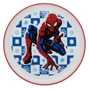 Дитяча пластикова миска 19,6x19,6x2,5 см Stor Spider-Man (74792) в Дніпропетровській області от компании интернет-магазин "БЫТПРОМТОРГ"