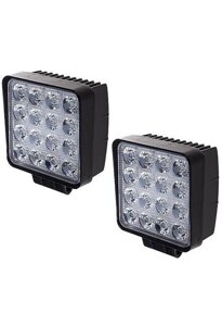 Фара прожектор OEM LML K1748M 16led 24w 85mm 85mm 2 шт (K1748M) в Дніпропетровській області от компании интернет-магазин "БЫТПРОМТОРГ"