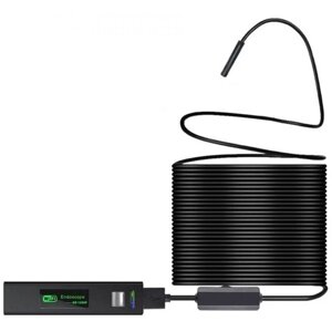 Ендоскоп USB Wi-Fi камера бороскоп 8 мм 10 м Black