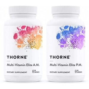 Вітамінно-мінеральний комплекс Thorne Research Multi-Vitamin Elite 2 Bottles (90 caps each) 180 Caps